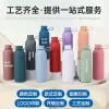 Cross-border direct supply insulated cups, large-capacity stainless steel small-mouth bottles, portable vacuum high-end water cups for outdoor sports details Picture